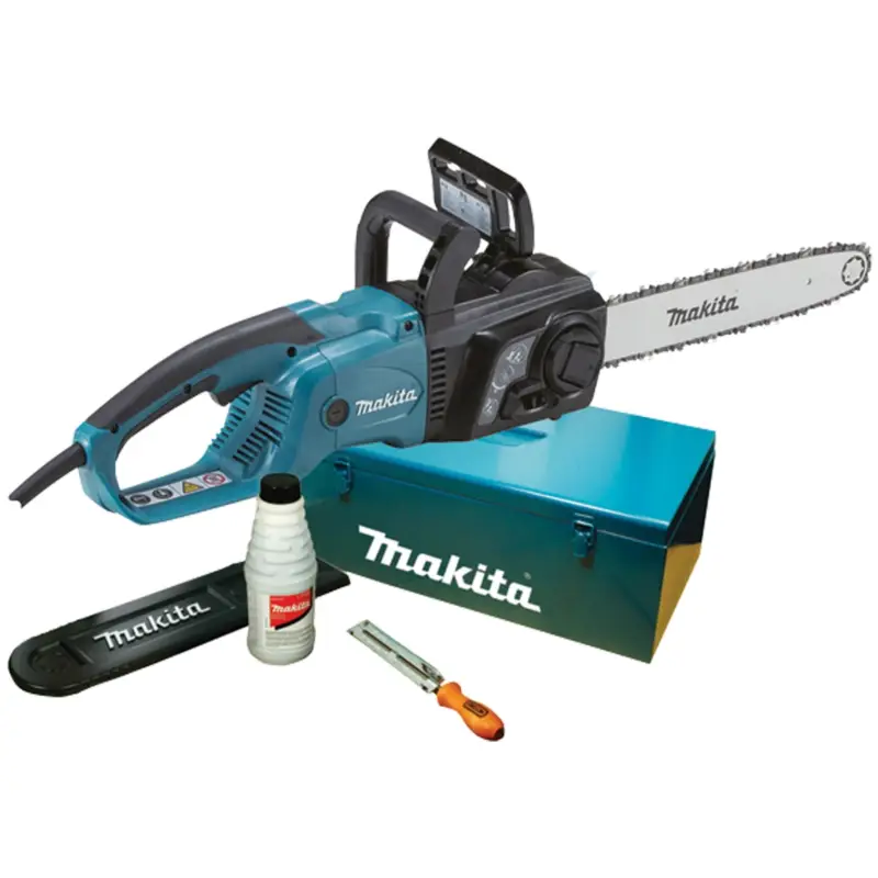 Bestseller Makita UC3551AK Elektro-Kettensäge 35 cm, 2.000 W inkl. Zubehör im Koffer