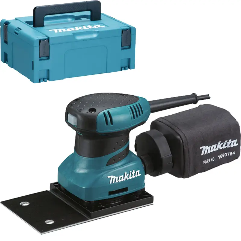 Expressversand Makita BO4566J Faust-Schwingschleifer 200 W im MAKPAC