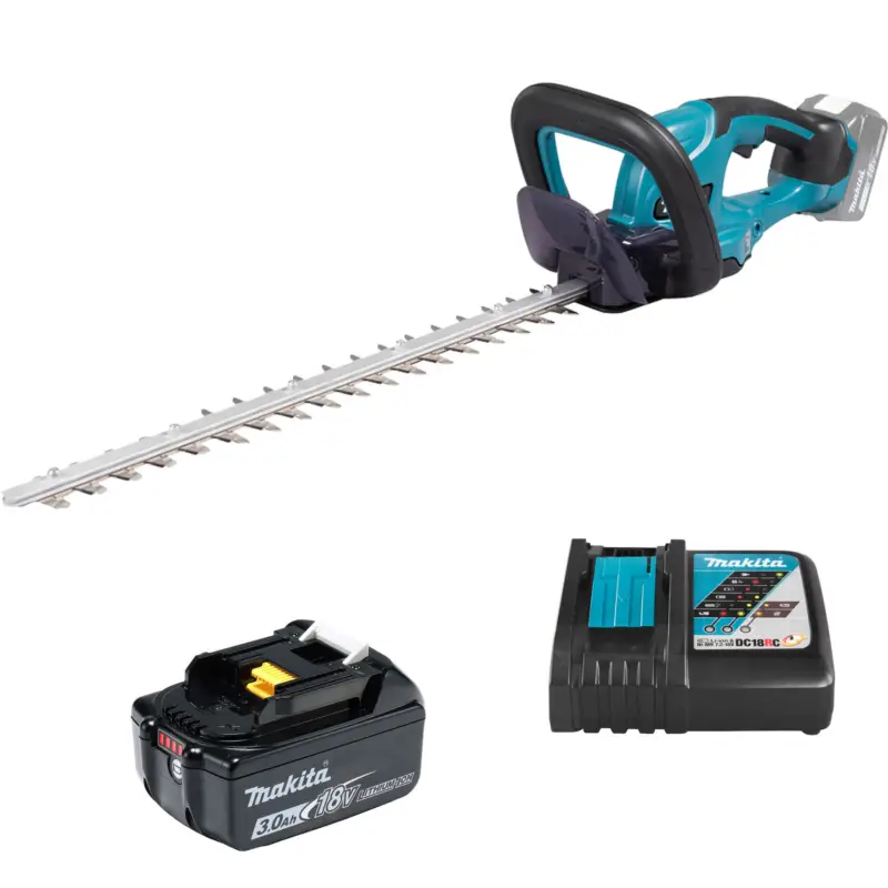Expressversand Makita DUH507RF Akku-Heckenschere 50 cm 18 V / 1x 3,0 Ah Akku + Ladegerät
