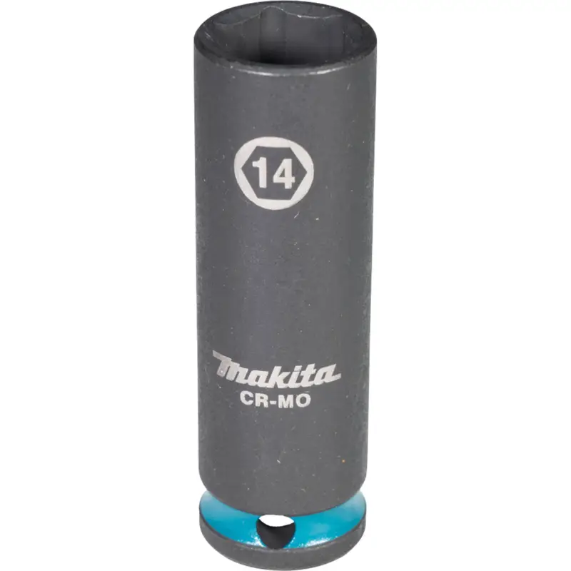Garantierte Lieferung Makita E-16318 Steckschlüssel 3/8" SW14 Impact Black lang