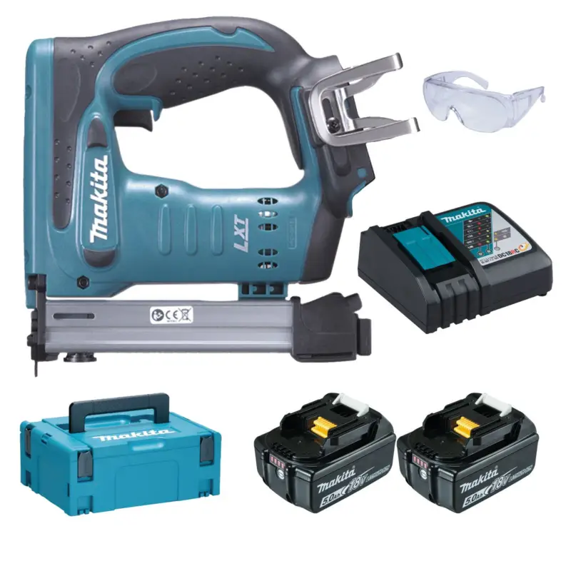 Schneller Versand Makita DST221RTJ Akku-Tacker 18 V / 2x 5,0 Ah Akku + Ladegerät im Makpac