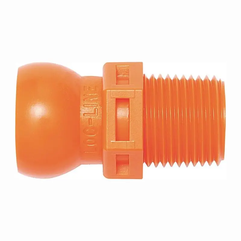 Heißes Angebot LOC-LINE 4x Gewindenippel NPT R 3/8 Größe 1/2″ - L51804
