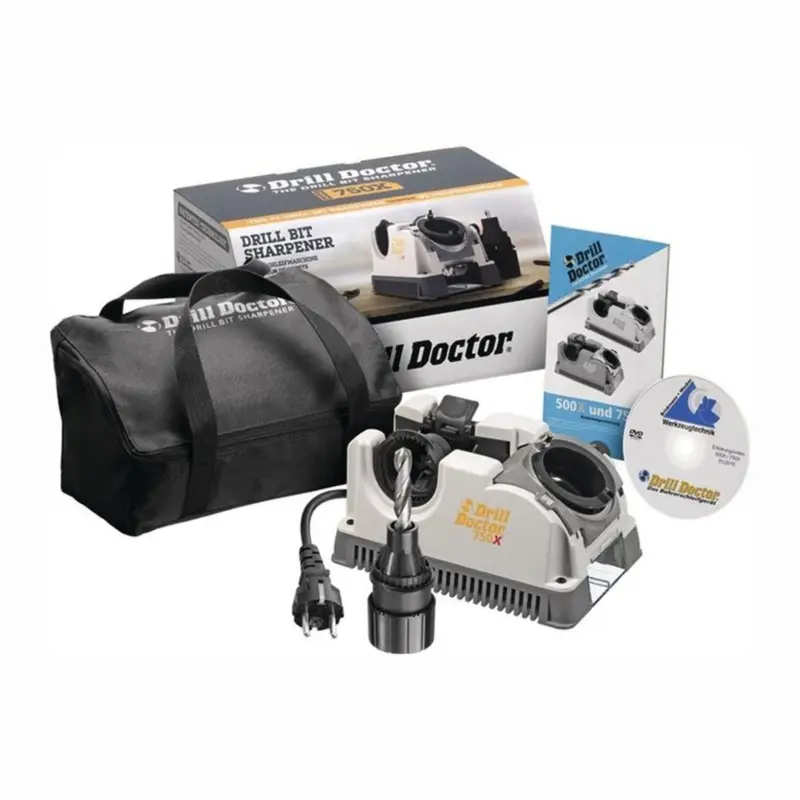 Sonderaktion DRILL-DOCTOR Bohrerschleifgerät Drill-Doctor DD-750X Tasche Schleifbereich 2,5 - 19 mm - 52206