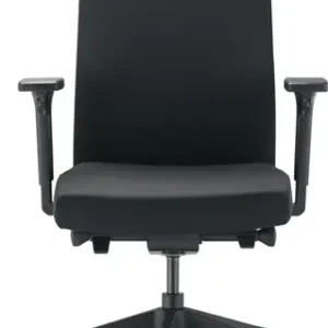TREND OFFICE Bürodrehstuhl m.Synchrontechnik schwarz 410-520mm m.Armlehnen Trgf.110kg - 9248sy2 Preisknaller