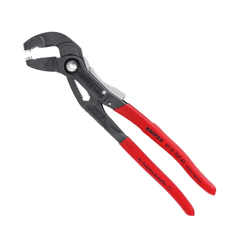Knipex Federbandschellenzange mit Feststeller - 8551250AF Highlight