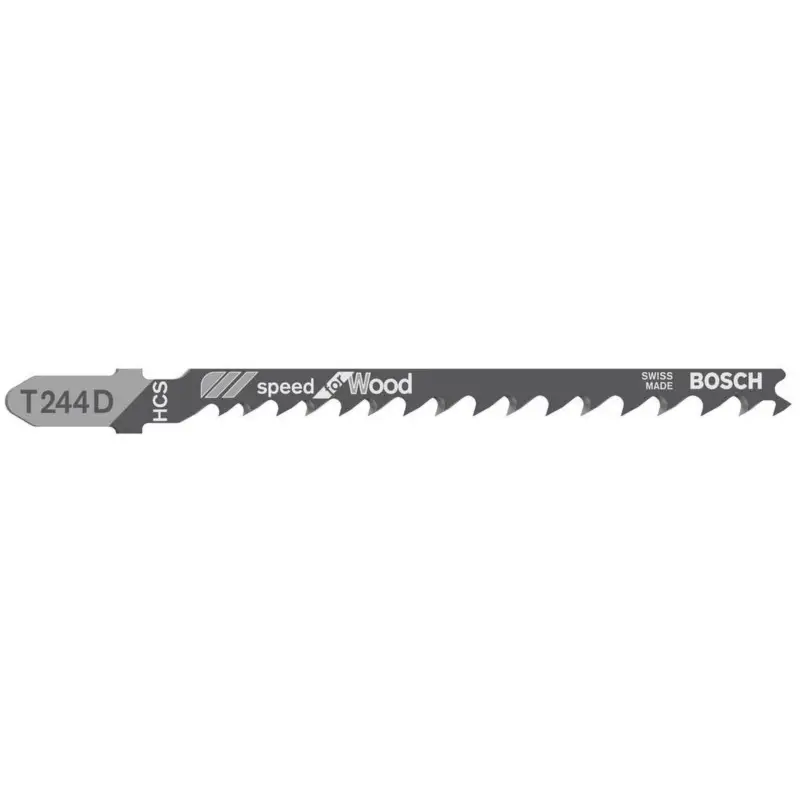 Bosch Stichsägeblatt T 244 D Speed for Wood, 3er-Pack - 2608630879 Expressversand