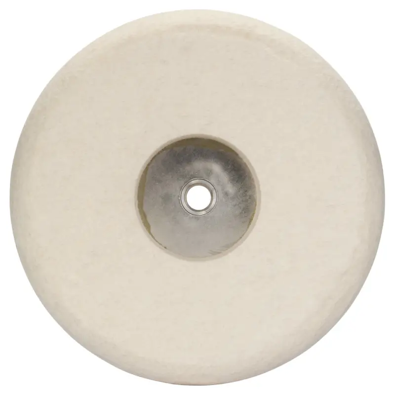 Solange Der Vorrat Reicht Bosch Filzpolierscheibe mit Gewinde M 14, 180 mm - 1608612002