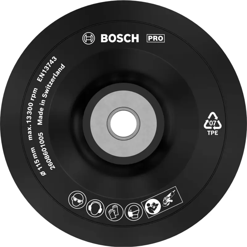 Abverkauf Bosch PRO Backing Pad weich 115 mm M14 weich - 2608601005