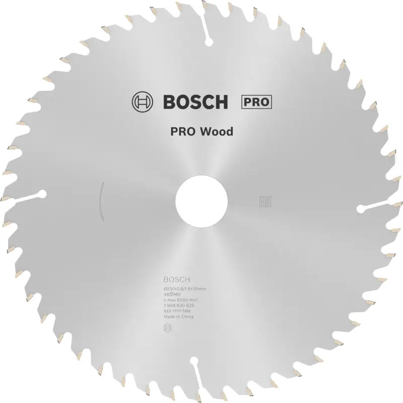 Bosch PRO Wood Kreissägeblatt 230 x 2,8 x 30 mm - 2608640629 Meistverkauft