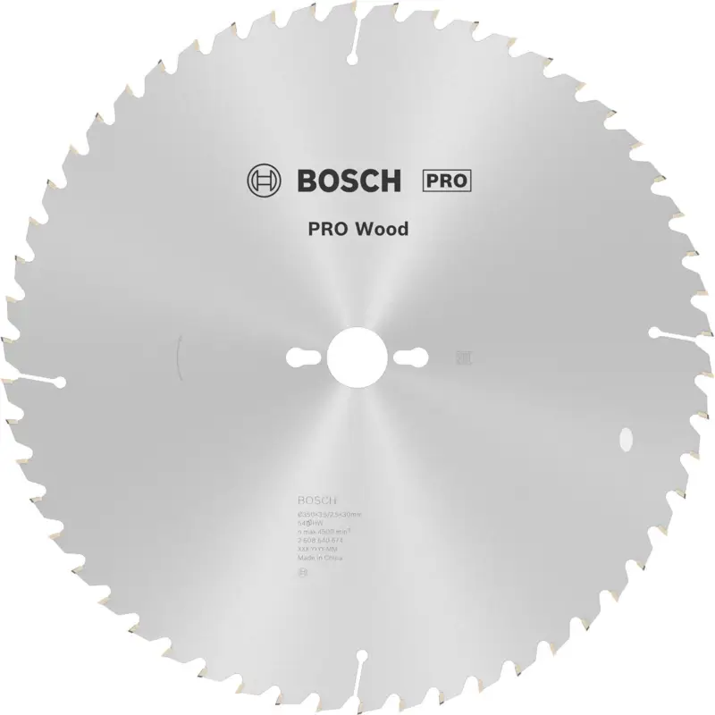 Bosch PRO Wood Kreissägeblatt 350 x 3,5 x 30 mm - 2608640674 Sofort Bestellen