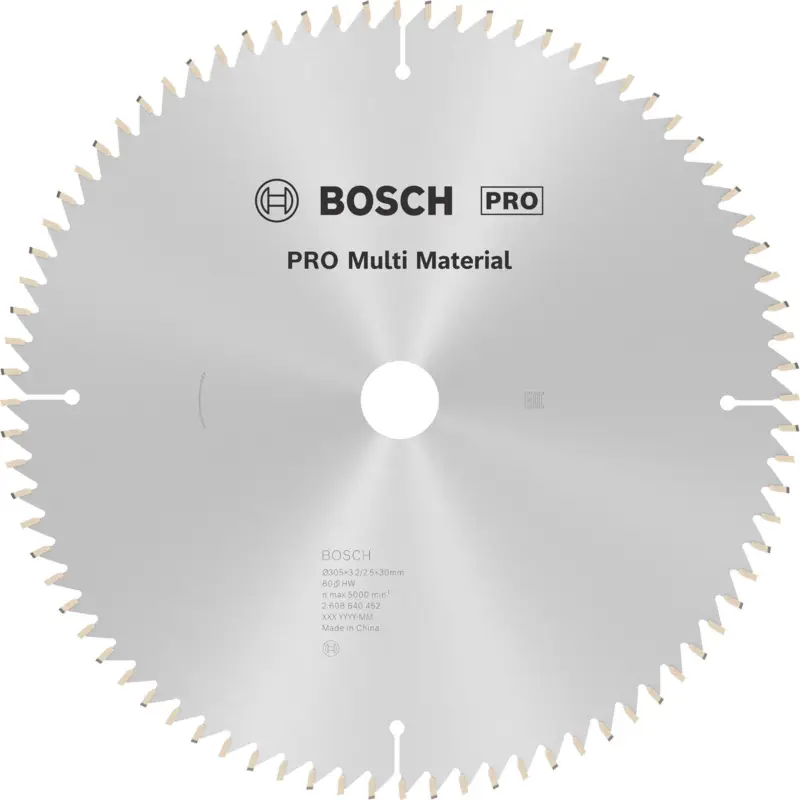Bosch PRO Multi Material Kreissägeblatt 305 x 3,2 x 30 mm - 2608640452 Wochenendangebot