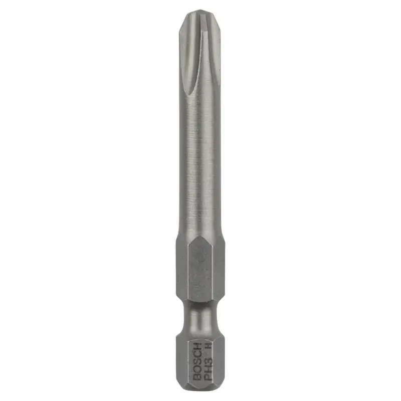 Top-Angebot Bosch 25x Schrauberbit Extra-Hart, PH 3, 49 mm - 2607002504