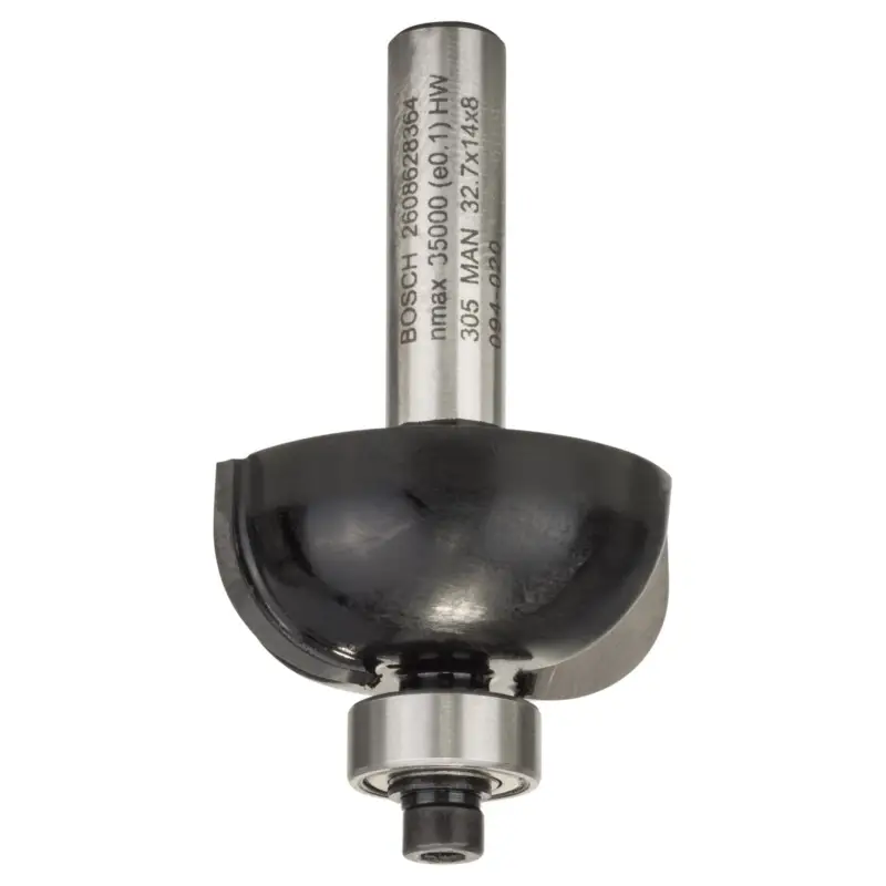 Bestpreis Bosch Hohlkehlfräser + Zapfen 8 x 32,7 x 55 - 2608628364