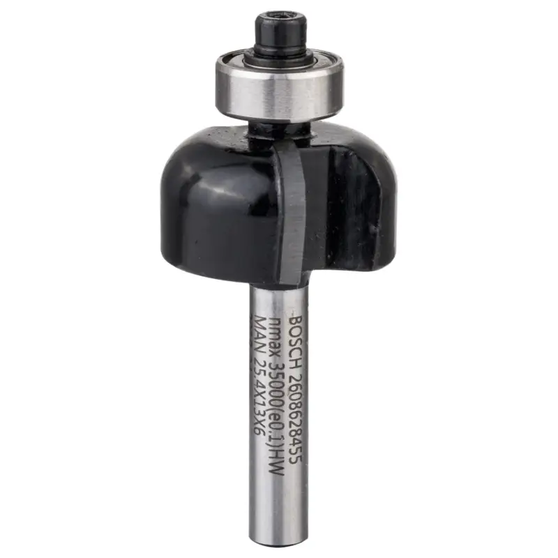 Garantierte Lieferung Bosch Hohlkehlfräser + Zapfen 6 x 25,4 x 54 - 2608628455
