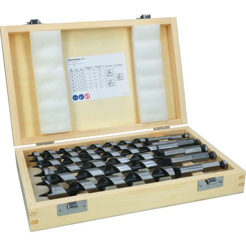 Zertifiziert Bosch PRO Wood Holzschlangenbohrer-Set 6-tlg. - 2607019322