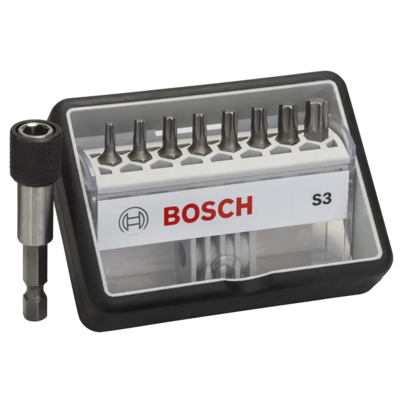 Bosch Schrauberbit-Set Robust Line S Extra Hard 8+1tlg. 25 mm T - 2607002562 Ausverkauf