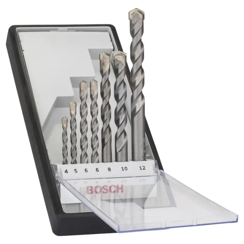 Bosch Betonbohrer-Robust Line-Set CYL-3 Silver Percussion 7tlg. 4 - 12 mm - 2607010545 Jetzt Kaufen