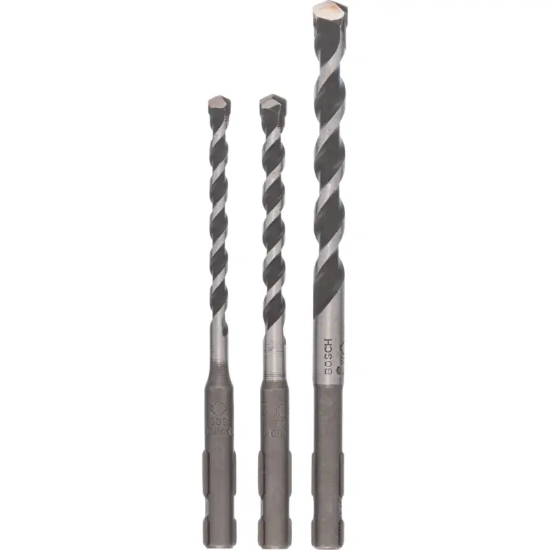 Bosch Mehrzweckbohrer-Set SDS quick 3tlg. 5 - 8 mm - 2609256918 Direkt Vom Hersteller