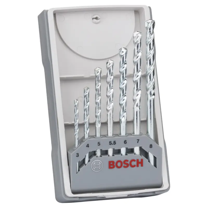 Bosch Steinbohrer-Set CYL-1, 7tlg., 3, 4, 5, 5,5, 6, 7, 8 mm -2607017035 Heißes Angebot