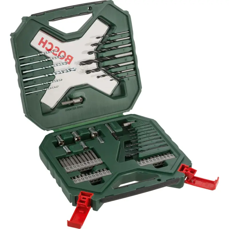 Neu Bosch X-Line Classic Bohrer- und Schrauber-Set 60tlg. - 2607010611