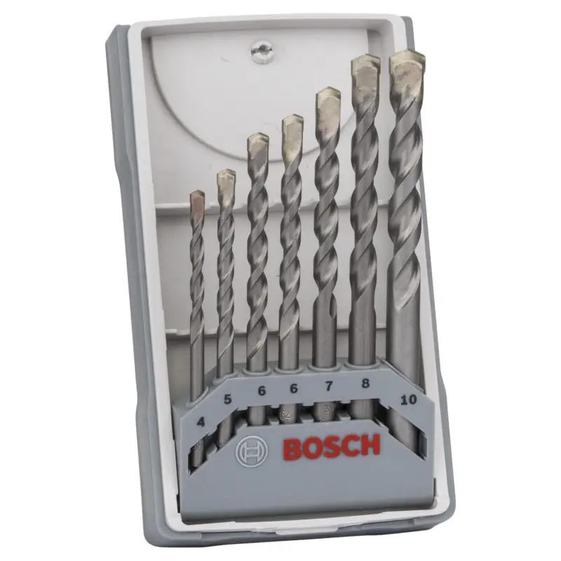 Wochenendangebot Bosch Betonbohrer CYL-3 Set Silver Percussion 7tlg. 4, 5, 6, 6, 7, 8, 10 mm - 2607017082