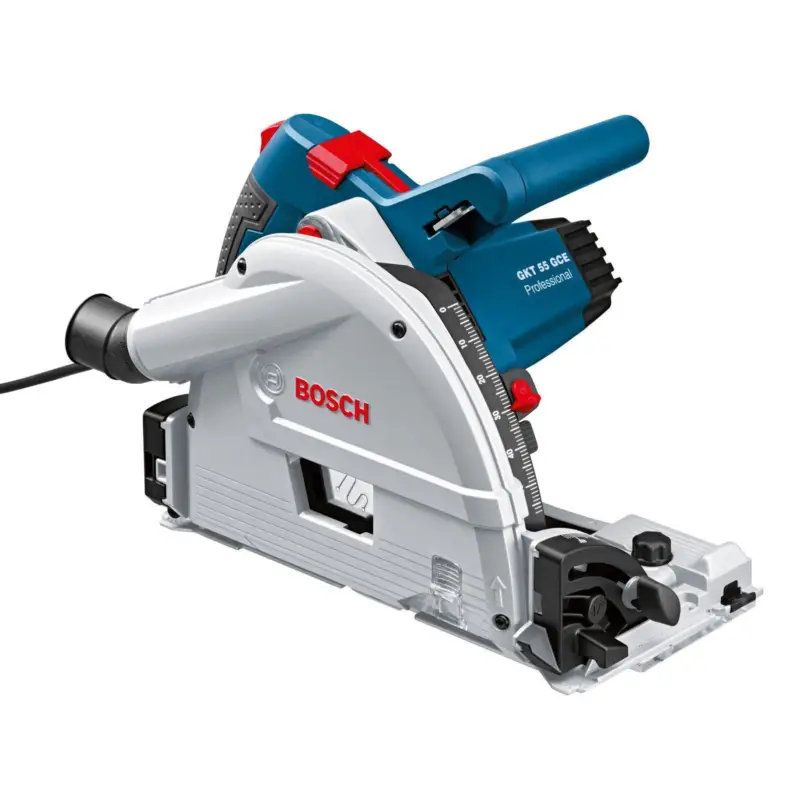 Zertifiziert Bosch Tauchsäge GKT 55 GCE Ø 165 mm 1.400 W inkl. Kreissägeblatt - 0601675000