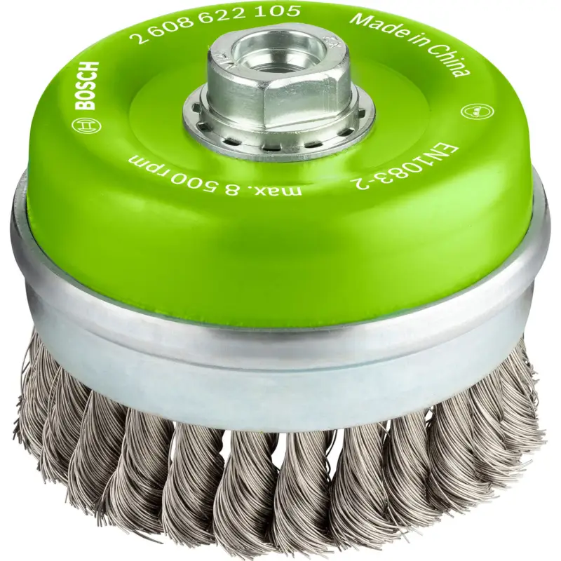 Neue Kollektion Bosch PRO Stainless Steel heavy Topfbürste 100 x 0,35 mm Gewinde - 2608622105