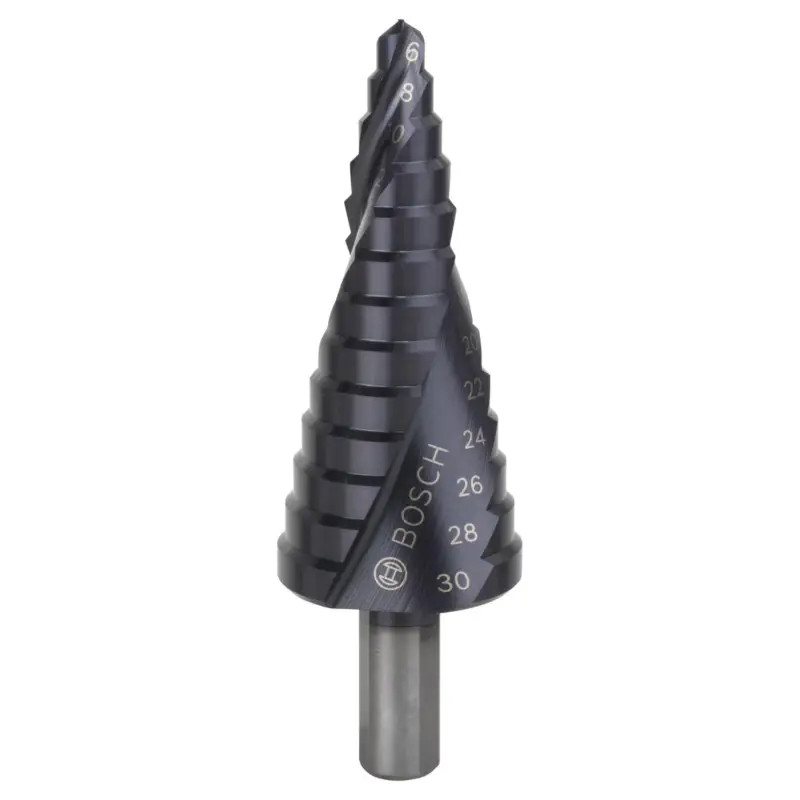 Bosch Stufenbohrer HSS-AlTiN 6 - 30 x 93,5 mm - 2608588067 Neu
