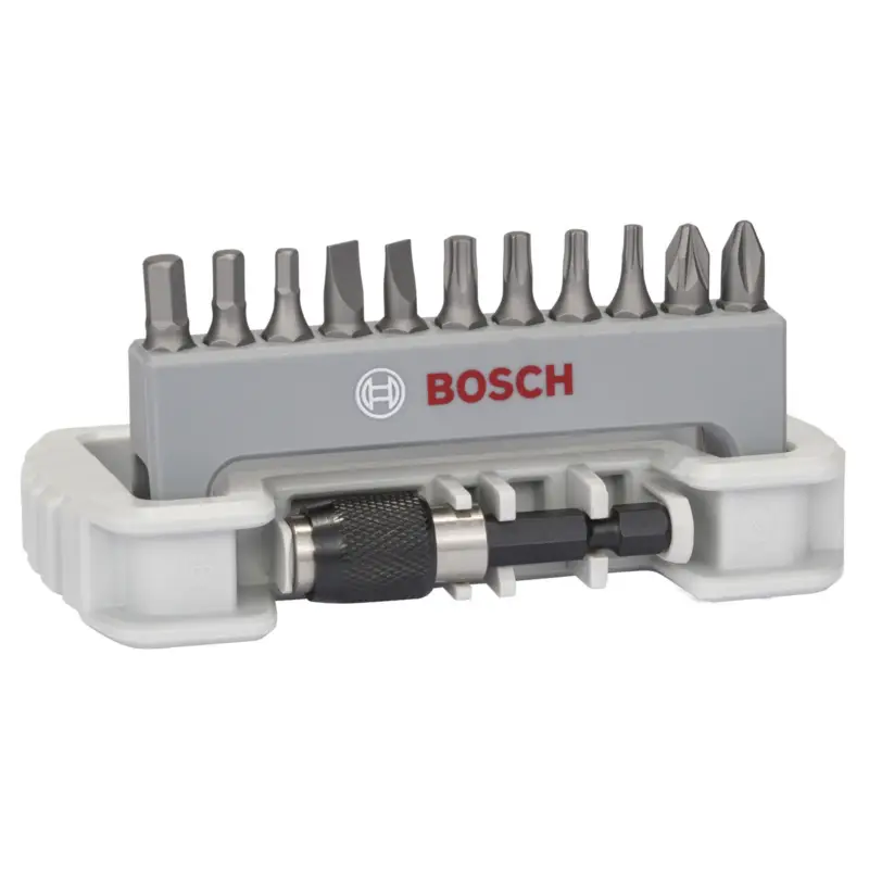 Super-Preis Bosch Schrauberbit-Set Extra-Hart, 11tlg. PH, PZ, T, S, HEX, 25 mm, Bithalter -2608522131