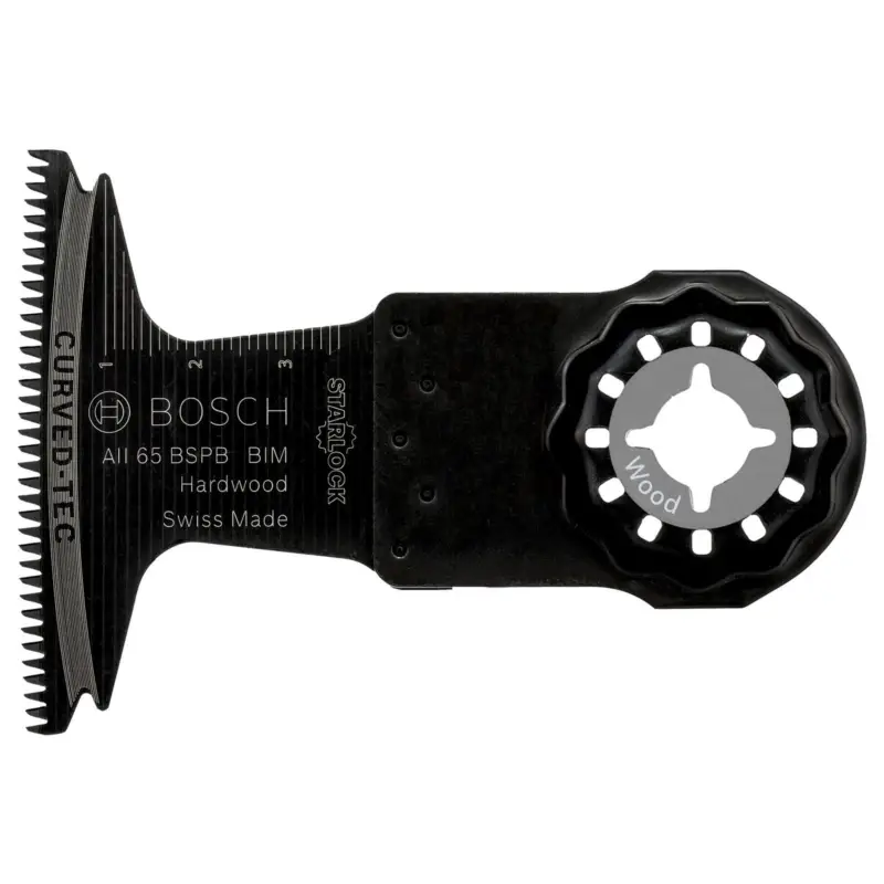 Bosch 5x BIM Tauchsägeblatt Starlock AII 65 BSPB Hard Wood 40 x 65 mm - 2608662031 Markenware
