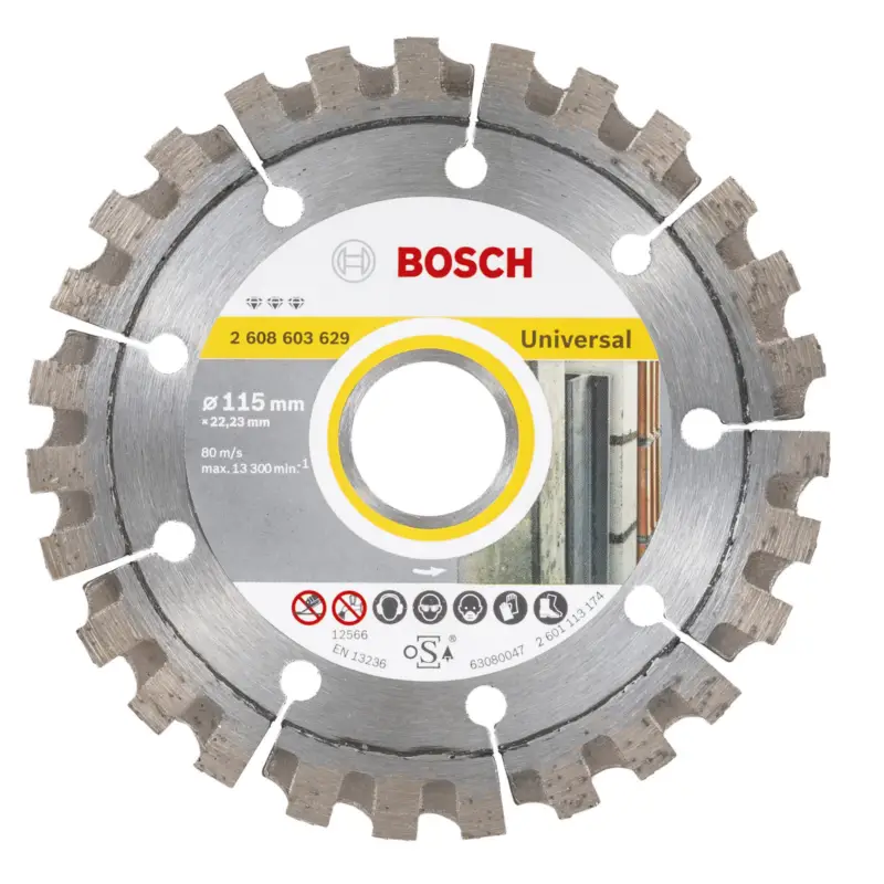 Preisreduziert Bosch Diamanttrennscheibe Best for Universal, 115 x 22,23 x 2,2 x 12 mm -2608603629