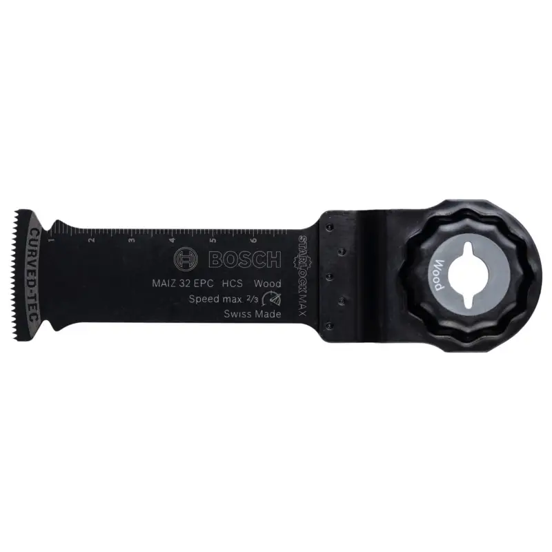 Solange Der Vorrat Reicht Bosch 1x HCS Tauchsägeblatt Starlock MAIZ 32 EPC Wood 80 x 32 mm - 2608662568