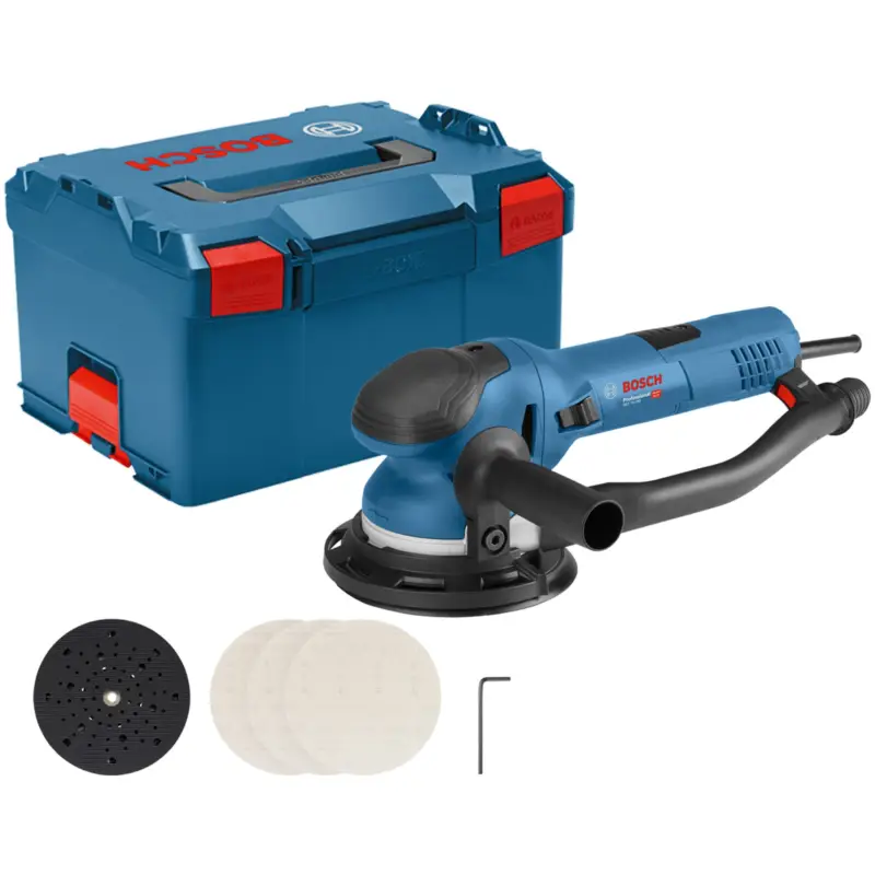 Bosch Exzenterschleifer GET 75-150 150 mm 750 W inkl. Zubehör-Set in L-Boxx - 0601257101 Sofort Bestellen