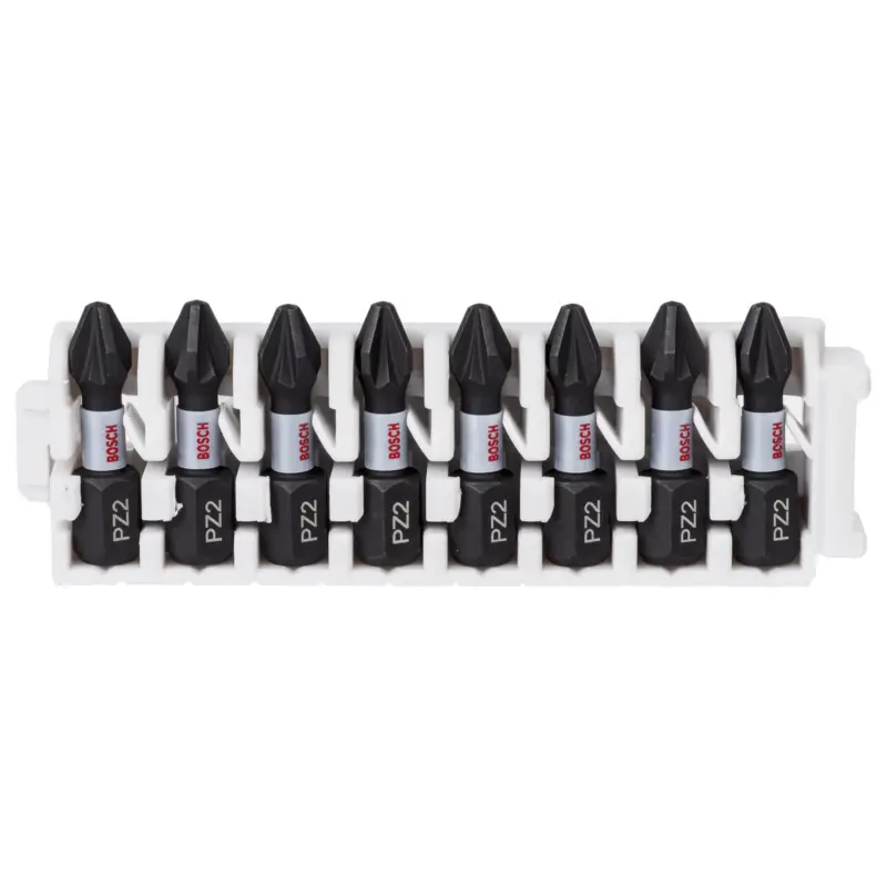 Sonderaktion Bosch PRO Pozidriv Impact Bit PZ2 25 mm 8-tlg. - 2608522325