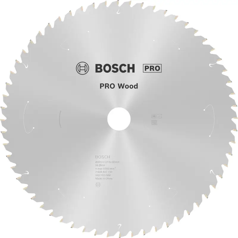 Bosch PRO Wood cordless Blatt für Kreissägen 305 x 2,2 x 30 mm - 2608837744 Nur Heute