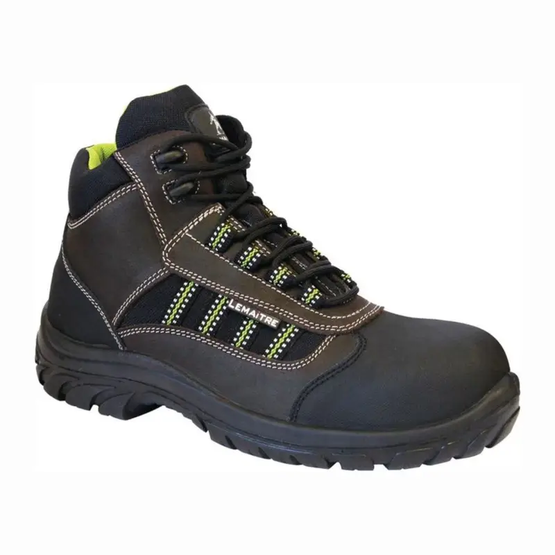 Lemaitre Sicherheitsstiefel Danube Größe 44 schwarz / braun - 1345-44 Neue Kollektion
