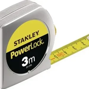STANLEY Taschenrollbandmaß PowerLock L.10m B.25mm mm/cm EG II Ku.Automatic SB - 0-33-442 Solange Der Vorrat Reicht