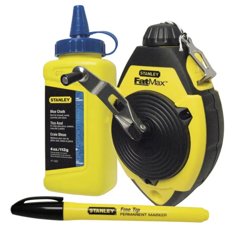 Stanley Schlagschnur-Set FatMax™ mit blauer Kreide - 0-47-681 Super-Preis