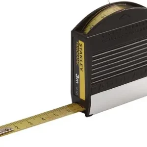 Sonderangebot STANLEY Taschenrollbandmaß Panoramic L.3m B.12,7mm mm/cm EG II Ku.Sichtfenster - 1-32-125