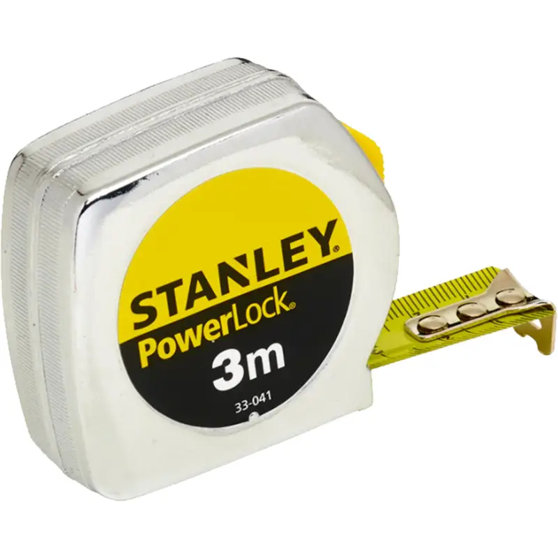 Neue Ware Stanley Bandmaß Powerlock Metall 3m/12,7mm