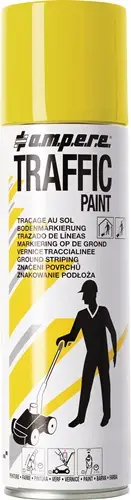 Must-Have AMPERE Bodenmarkierspray TRAFFIC PAINT 500 ml gelb - 630102001