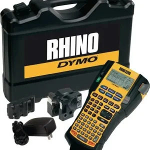 Dymo Beschriftungsgerät Rhino 5200 Schriftbandbreiten 6, 9, 12, 19 mm - S0841400 Begrenztes Angebot