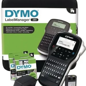 Dymo Beschriftungsgerät Label MANAGER 280 Schriftbandbreiten 6, 9, 12 mm - S0968990 Markenware
