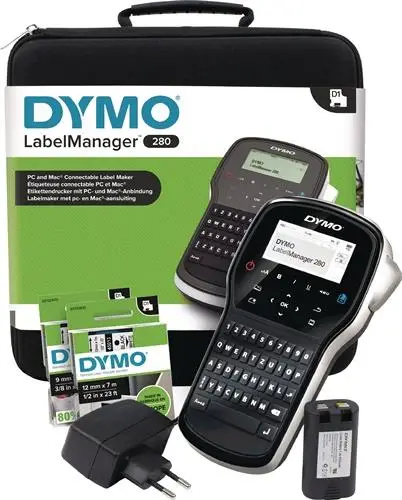 Dymo Beschriftungsgerät Label MANAGER 280 Schriftbandbreiten 6, 9, 12 mm - S0968990 Markenware