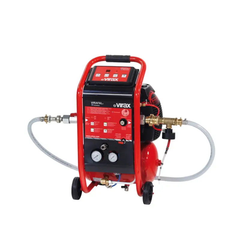 Mega-Angebot VIRAX Hochleistungsentschlammungsgerät VIRAFAL Connect + Injektor + Druckminderventil - 295059