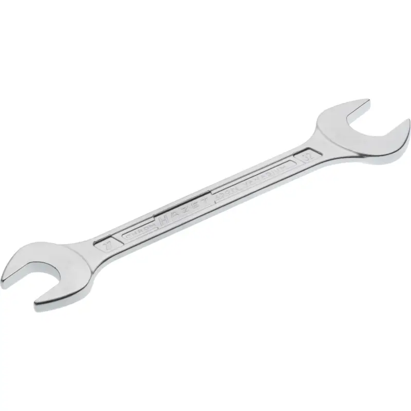 Solange Der Vorrat Reicht Hazet Doppelmaulschlüssel 450N 27x32mm L.303,8mm verchr - 450N-27X32