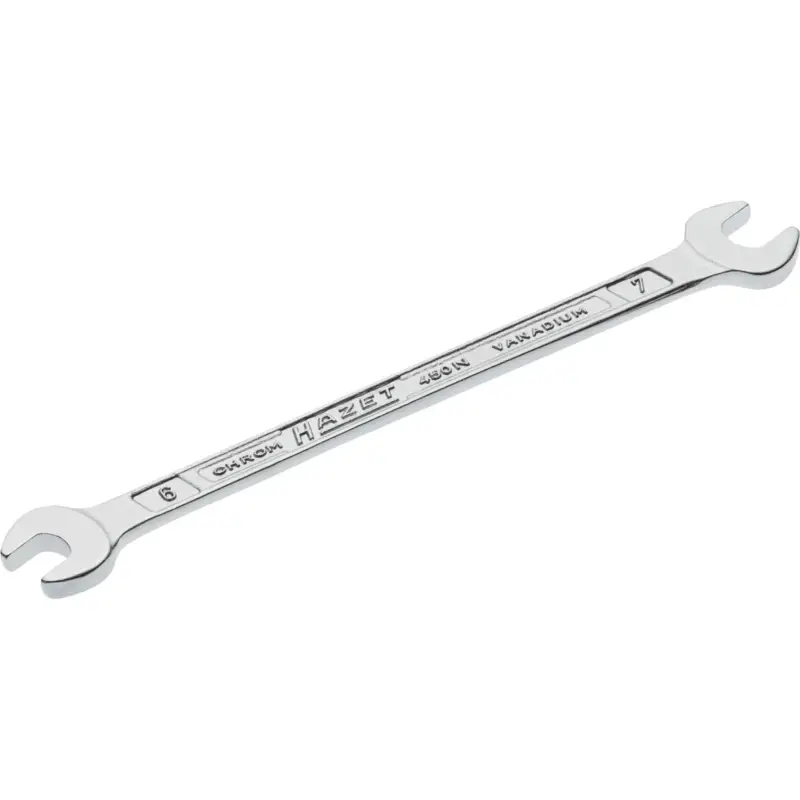 Sofort Bestellen Hazet Doppelmaulschlüssel 450N 6x7mm L.121,3mm verchr - 450N-6X7