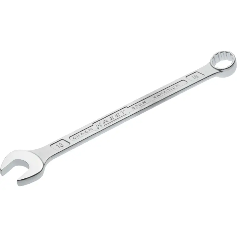 Hazet Ringmaulschlüssel 600N SW 18mm L.255mm Form A Spezialstahl - 600N-18 Neuheit