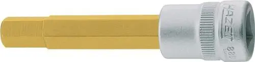 Hazet Steckschlüsseleinsatz 8801 3/8" 6-kant SW 6 mm L 65 mm - 8801-6 Markenware
