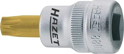 Expressversand Hazet Steckschlüsseleinsatz 8802 3/8" 6-kant SW T45 L 43,5 mm - 8802-T45